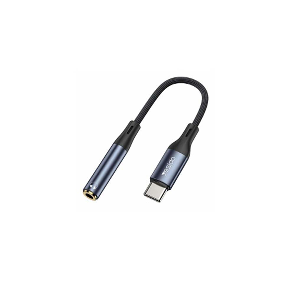 Yesido YAU38 Audio Cable Type-C To 3.5MM Headphone Adapter Yesido YAU38 Audio Cable Type-C To 3.5MM Headphone Adapter